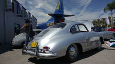 Porsche Club LA holds its Concours at the Santa Monica Museum of Flying356, A-4