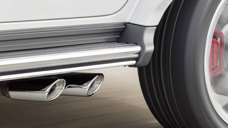 2019 Mercedes AMG G63 G-class side pipes