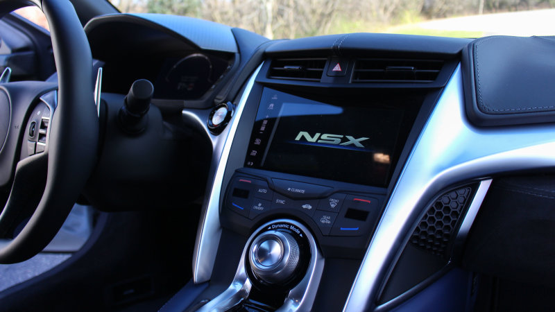 Acura NSX interior photo