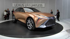 The Lexus LF 1 Limitless concept previews an opulent robo chauffeured luxury crossover for four