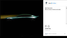 BMW M8 Gran Coupe teased before the Geneva auto show