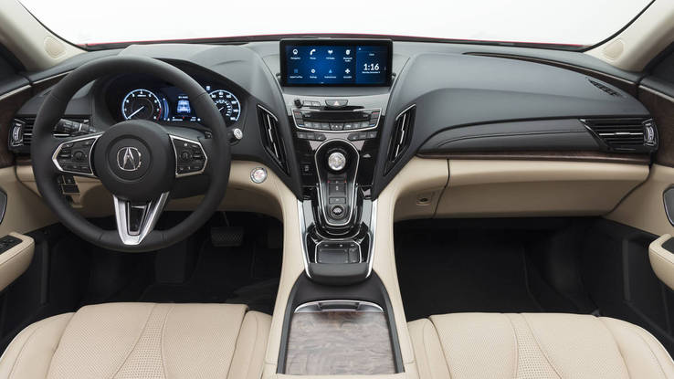 2019 Acura RDX prototype interior revealed at 2018 Detroit auto show