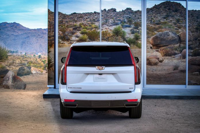 2021 Cadillac Escalade Rear