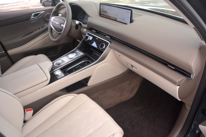 2021 Genesis GV80 interior