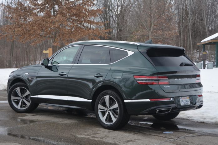 2021 Genesis GV80 rear