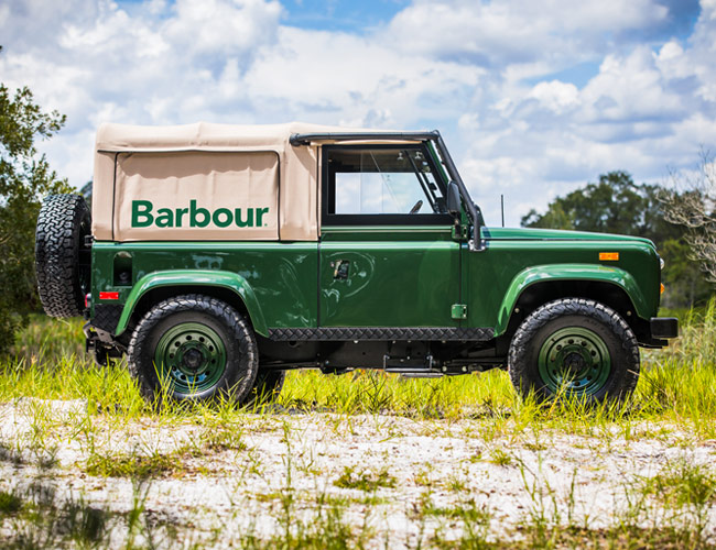 There’s Still Time to Win this Vintage Defender Commissioned by Orvis and Barbour