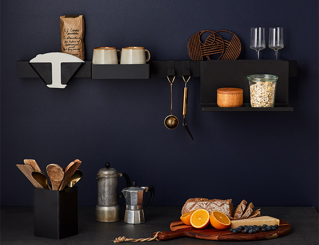 Organize Your Home with This Magnetic Wall-Mounted Storage Solution