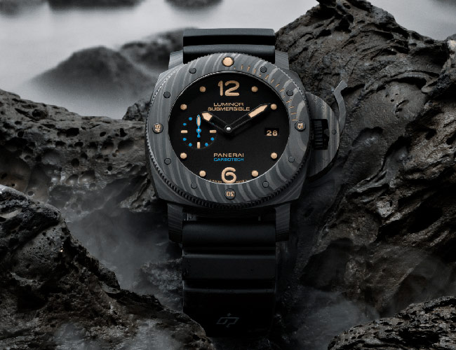 Panerai’s Iconic Dive Watch Uses a Cutting-Edge Case Material
