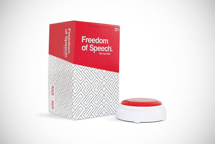 Freedom of Speech Adult Board Game