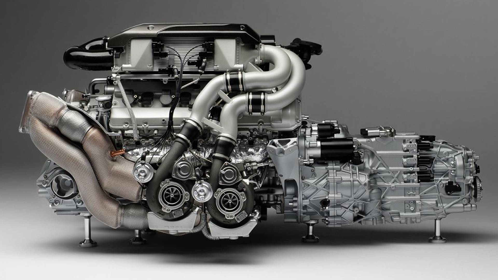 Bugatti 8.0L Quad-Turbocharged W16