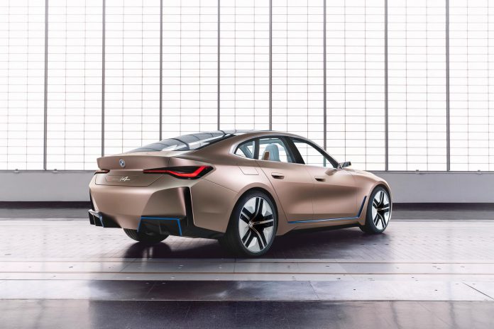 BMW Concept i4 Rear Side