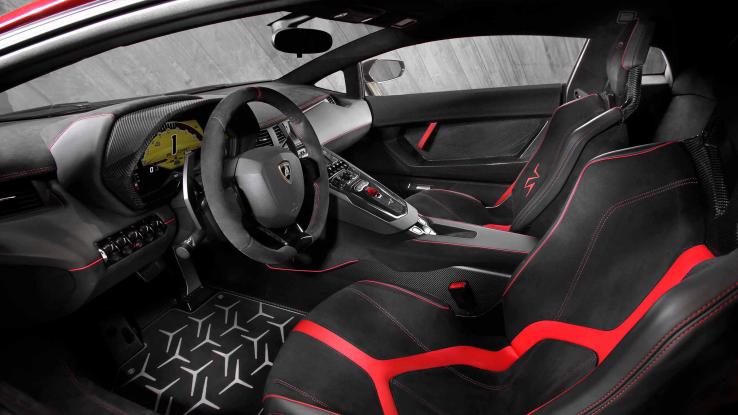  Lamborghini Aventador LP750-4 Superveloce interior