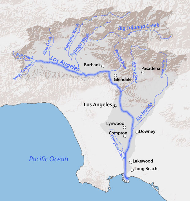 The Los Angeles River Watershed. 