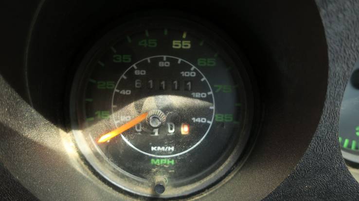 1980 Porsche 924 Turbo speedometer