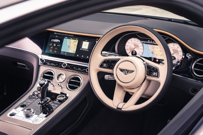 Bentley Continental GT Mulliner Steering Wheel