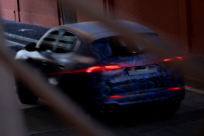 Maserati Grecale Prototype rear