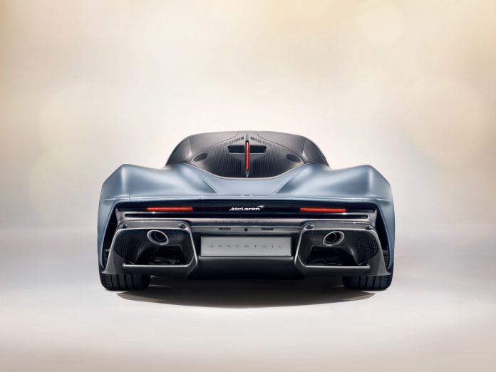 McLaren Speedtail Rear View