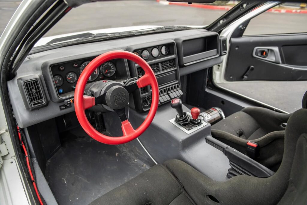 1986 Ford RS200 Evo interior