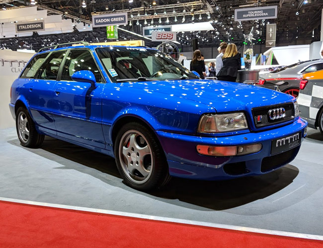 This 24-Year-Old Restored Audi Wagon Is the Most Desirable Car at the 2018 Geneva Motor Show