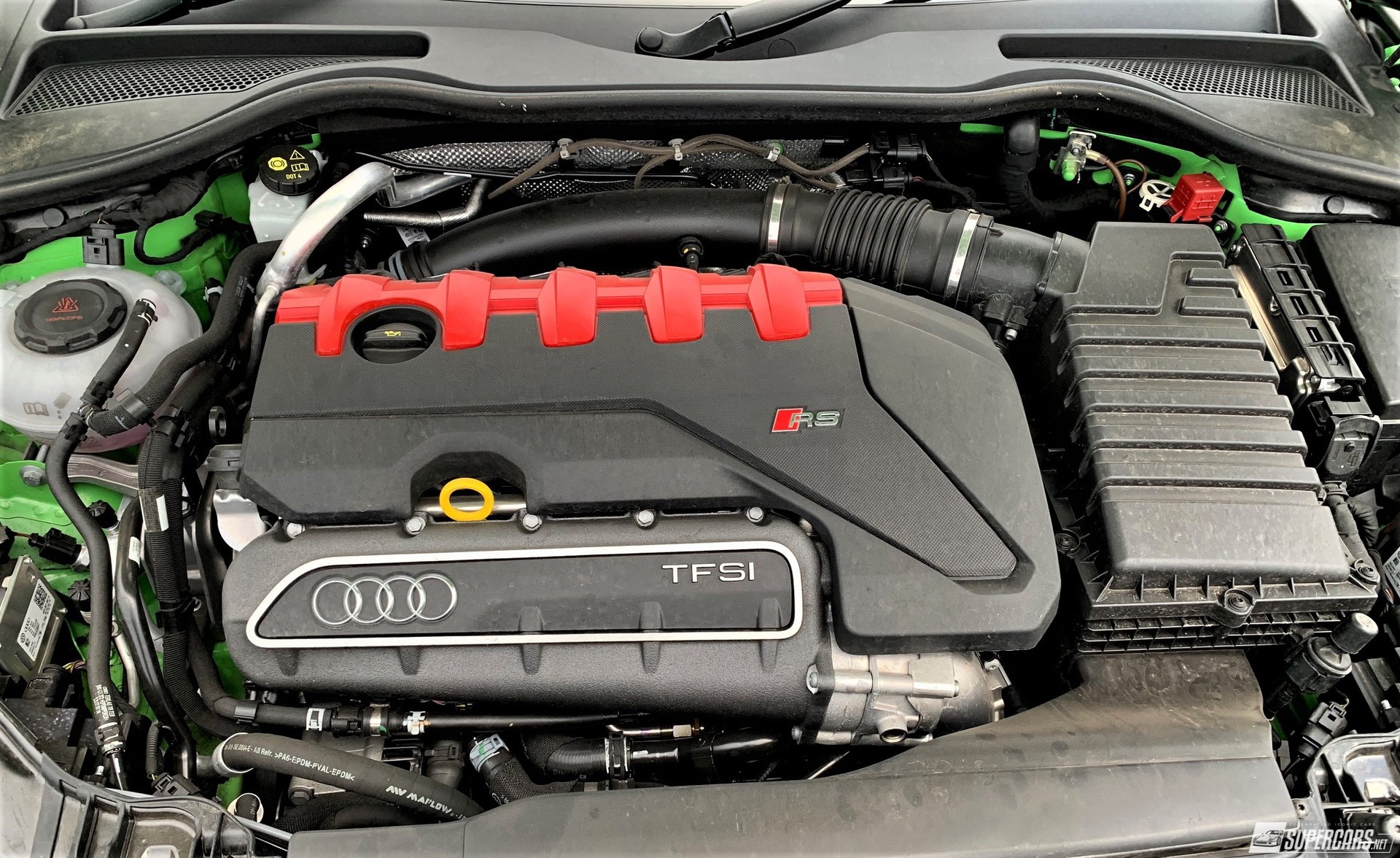 Engine of 2022 Audi TT RS