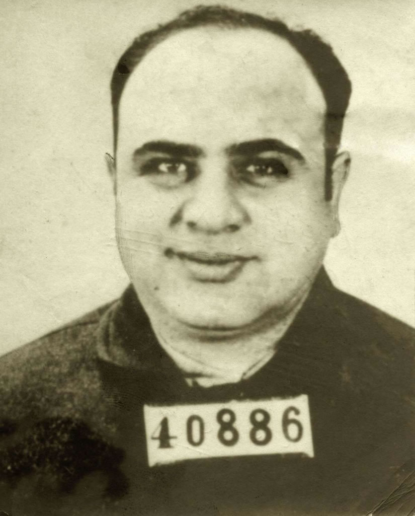 Al Capone's police mug shot