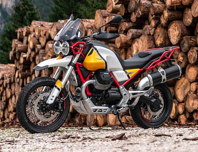 A New Adventure Motorcycle With Classic Italian Flair