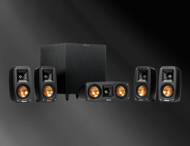 Save 50% on Klipsch’s Bookshelf Speakers and Home Theater Systems