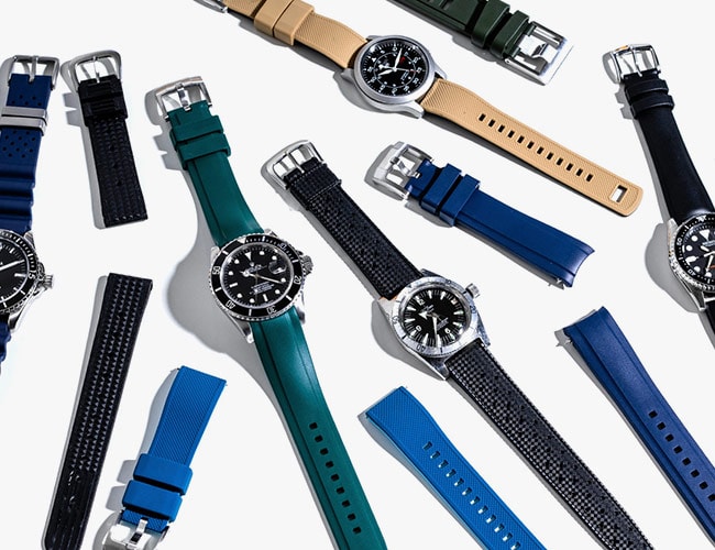 These are the 7 Best Rubber Watch Straps You Can Buy in 2018