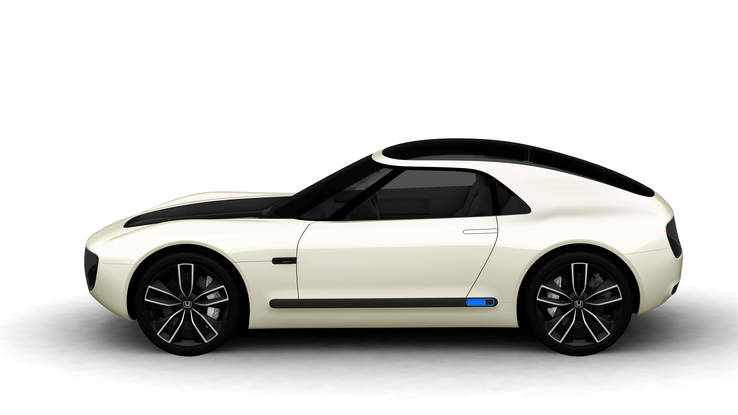 Honda Sports EV electric coupe concept profile Tokyo Motor Show