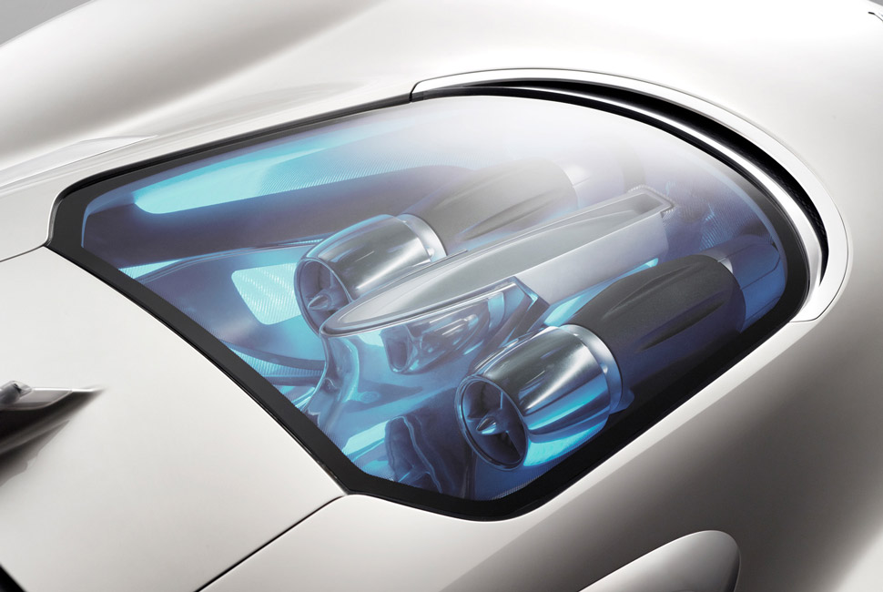 If you have a pair of mid-mounted turbines, you have to make sure they're properly illuminated for everyone to see.