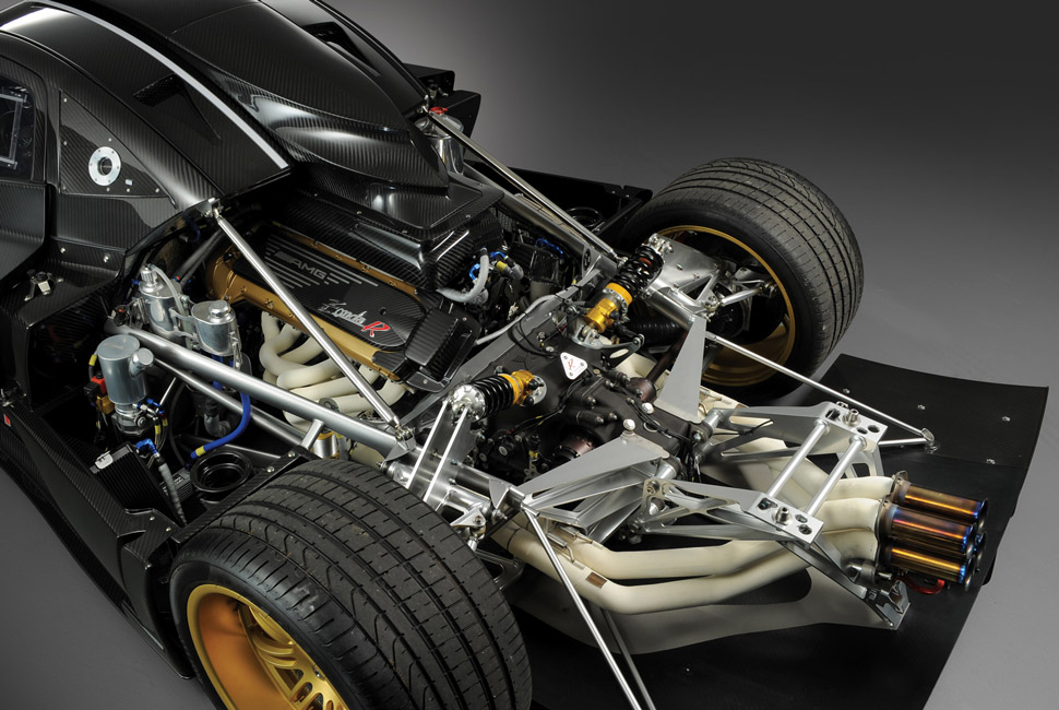 Suspension, chassis, engine -- all are bolted together like one mechanical nervous system of high-strung performance.