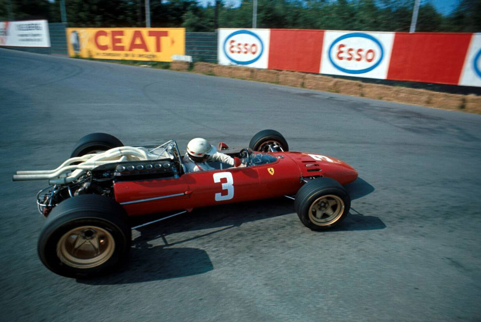 Whether this qualifies as an engine bay is debatable -- but as a work of art there's no question.