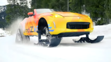 Nissan turns a 370Z into the perfect winter toy
