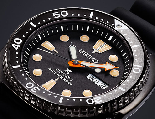Seiko Launches a New Trio of All-Black Dive Watches