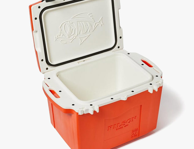 Filson’s Funky New Cooler Keeps Beer Cold Longer Than You Could Possibly Need