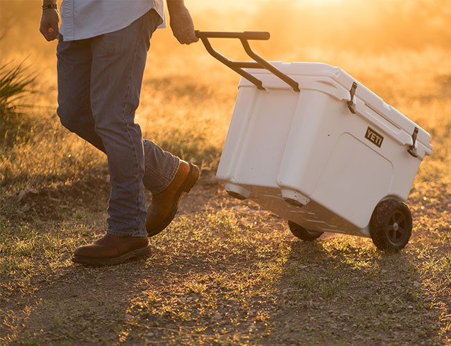 After Years of Customer Requests, Yeti Finally Adds Wheels to Its Legendary Cooler