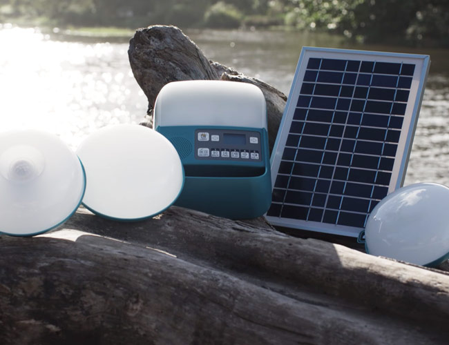 BioLite’s New Solar Lighting Kit is the Perfect Upgrade for Your Off-Grid Shed
