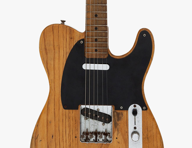 Stevie Ray Vaughan’s First Professional Guitar Is Up for Sale