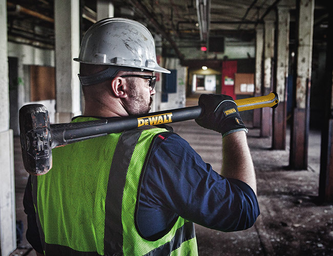 DeWalt’s New Sledgehammers and Axes Are Made with Carbon Fiber