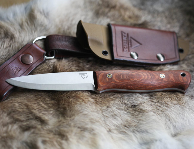 These Gorgeous Handcrafted Fixed Blade Knives Use Some of the Hardest Steel Available