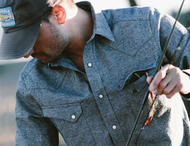 Your New Favorite Western Shirt Is Made from Upcycled Chambray