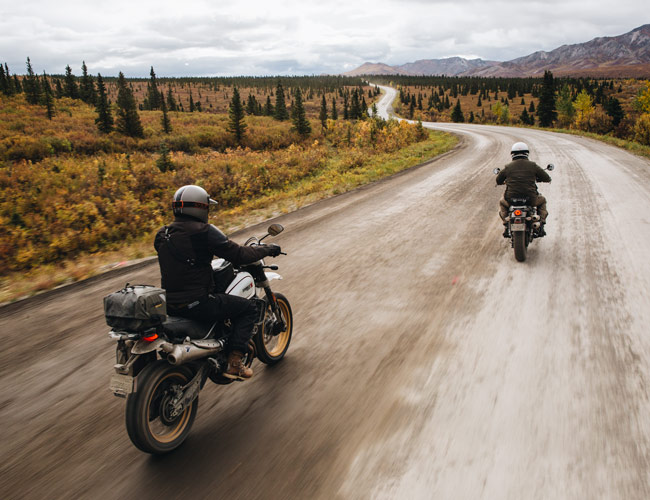 The Two Best Scramblers on the Market Take On One of the Greatest Riding Roads in America