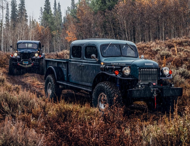 Resto-Mod Power Wagons By Legacy Classic Trucks Are Made to Work
