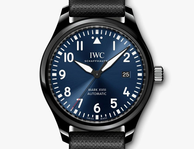IWC Gave Its Classic Pilot’s Watch a Beautiful Blue Dial and a Ceramic Case