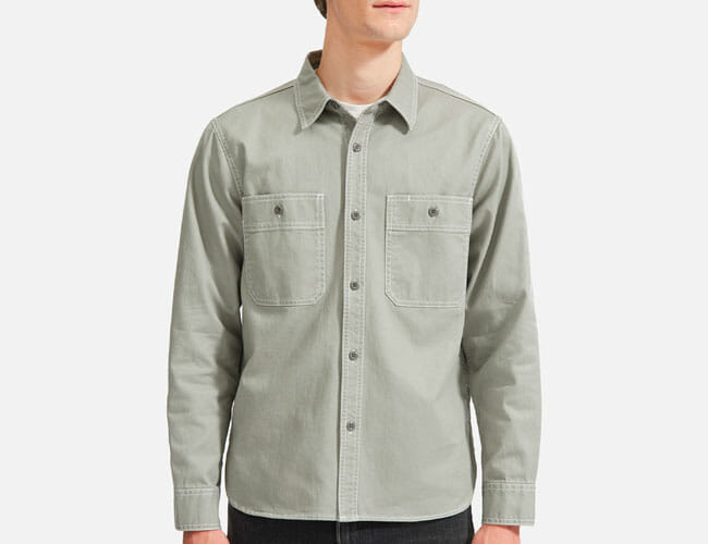Pick up This Affordable Overshirt Before the Fall Weather