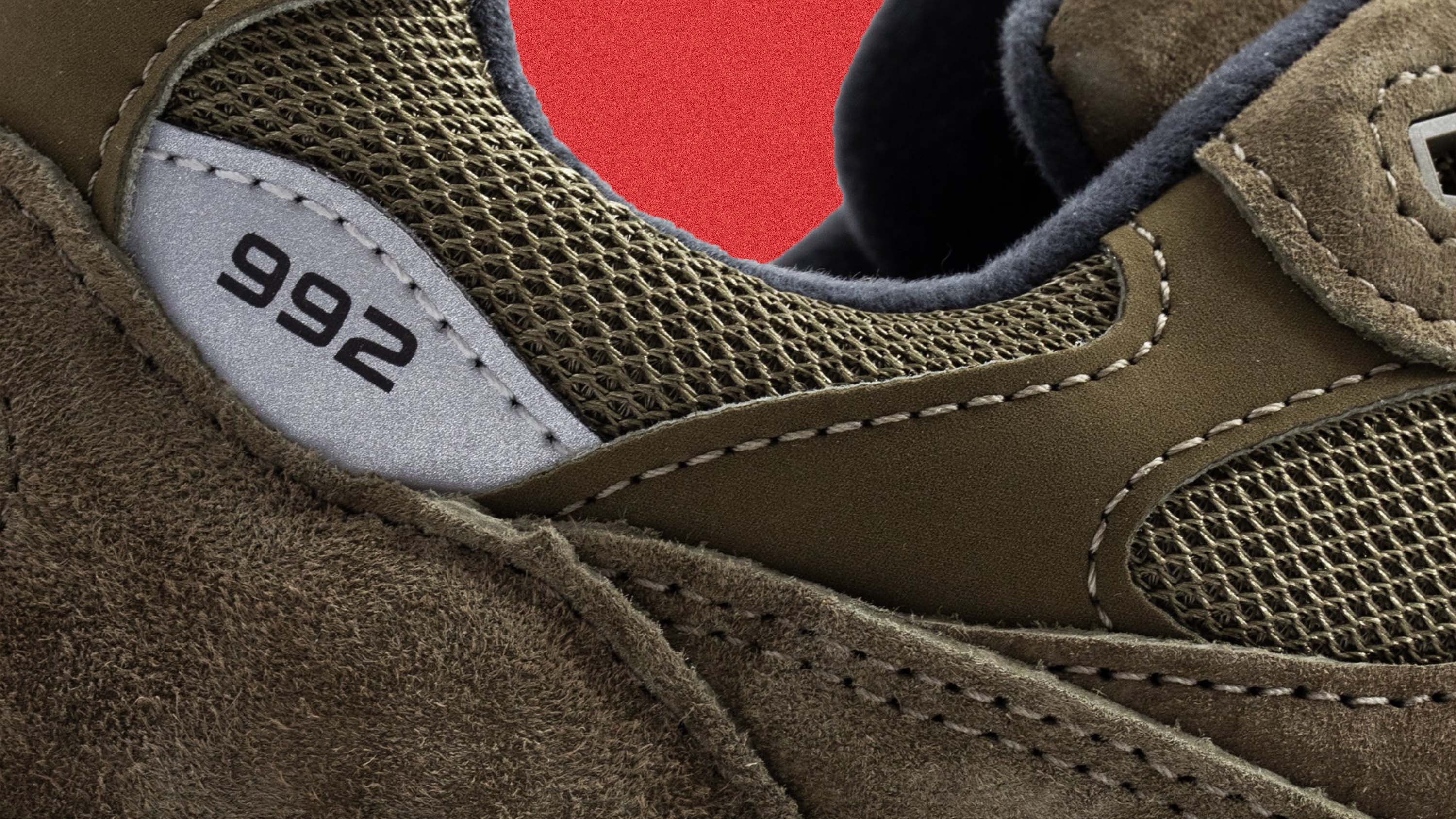 New Balance 992 Dark Camo