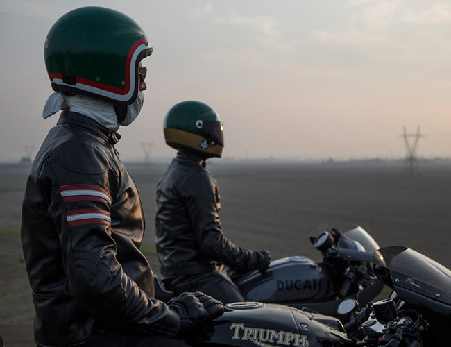This New Line of Vintage Helmets From AGV Is Absolutely Stunning
