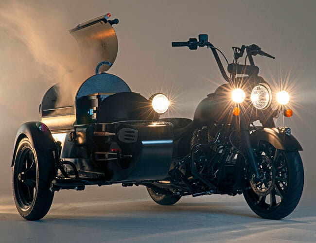 This Motorcycle–Barbeque Grille Combo Is the Greatest Thing We’ve Seen All Week