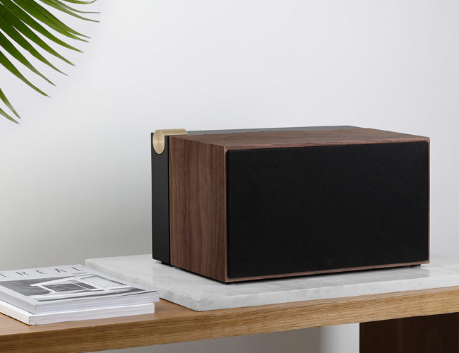 This Design-Focused Hi-Fi Speaker Can Wirelessly Charge Your iPhone