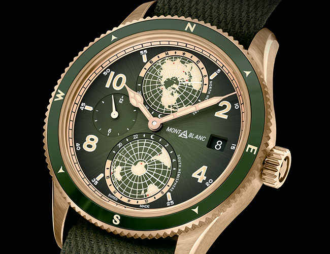 Montblanc’s 1858 Watches Get a Handsome Bronze and Green Makeover